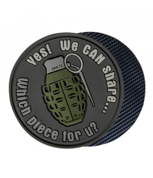 Емблема "WE CAN SHARE" - PVC