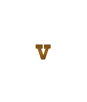 Бронзова літера "V"