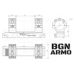 Кріплення прицілу BGN ARMO серія S