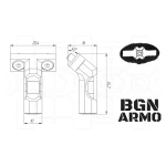 Бульбашковий рівень BGN ARMO - DKM BL3