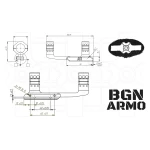 Моноблок BGN ARMO (ATN) швидкоз'ємний