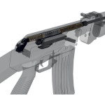 DPM Telescopic Recoil Reduction System for AK-47 Rifles 5.45 X 39 - 7.62 X 39