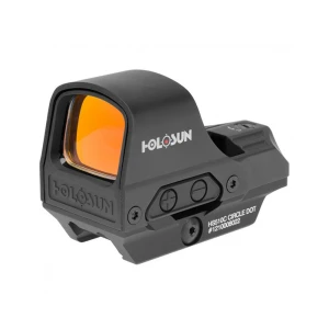Holosun Open Reflex HS510C 2 MOA collimator sight with solar battery quick-release Weaver mount