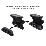 Упор Leapers UTG Angled Mount на цівку, M-LOK