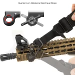 Адаптер Leapers UTG для QD-антабки. 45°.Picatinny