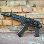 Folding adapter for installing a stock on AKS and AKSU-based carbines