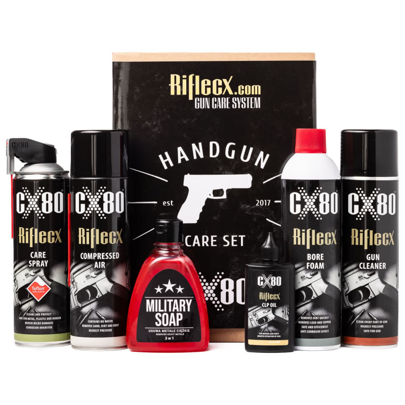 Набір RifleCX Handgun Set для обслуговування зброї