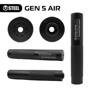 Глушник Steel G 5 Air 223 різьблення 1/2*28 Глушник Steel G 5 Air 223 різьблення 1/2*28