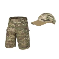 Шорти URBAN TACTICAL Flex 11" - NyCo Ripstop + Бейсболка LOGO - PolyCotton Ripstop