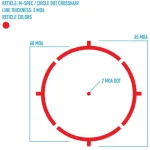 Приціл коліматорний Sightmark Ultra Shot M-Spec FMS Reflex Sight