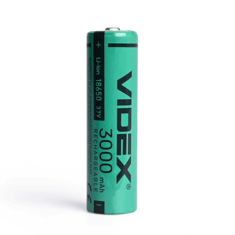 Акумулятор без захисту Li-ion 18650 3000 mAh bulk VIDEX