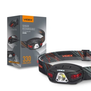 Ліхтар налобний світодіодний VIDEX VLF-H015 330Lm 5000K