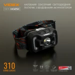LED headlamp VIDEX LF-H025C 310Lm 5000K