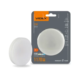LED лампа VIDEX GX53 12W 4100K 220V
