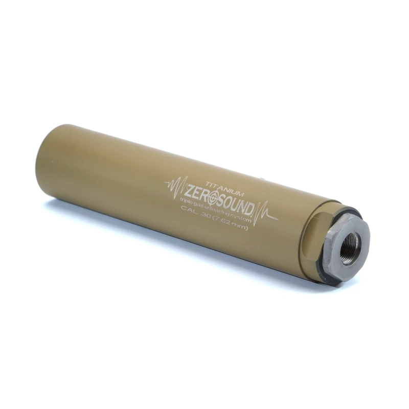 Глушник Zerosound Titan .30 cal .308, 7.62, 30-06 (потрійне газорозвантаження)