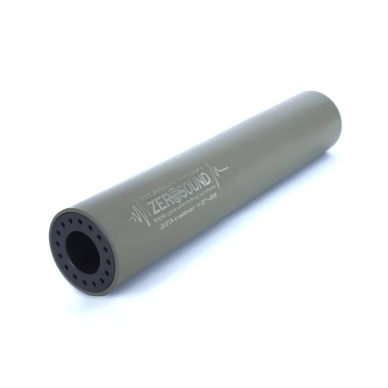 Глушник Zerosound Titanium Integgri .223 Rem різьба 1/2-28