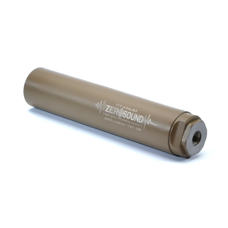Zerosound Titan .223 Rem silencer, 1/2-28 thread