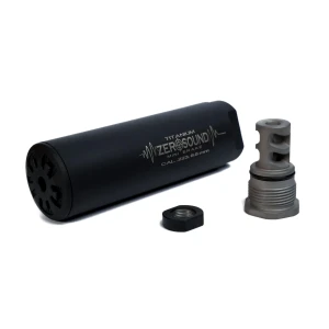 Silencer Zerosound Titan mini Brake .223 Rem thread 1/2-28