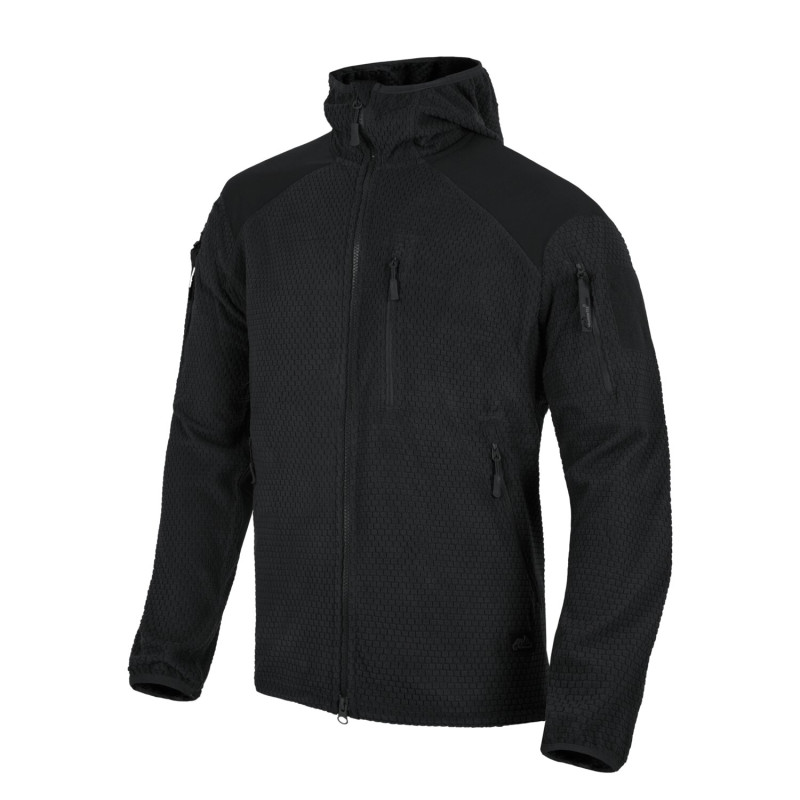 Куртка ALPHA HOODIE - Grid Fleece