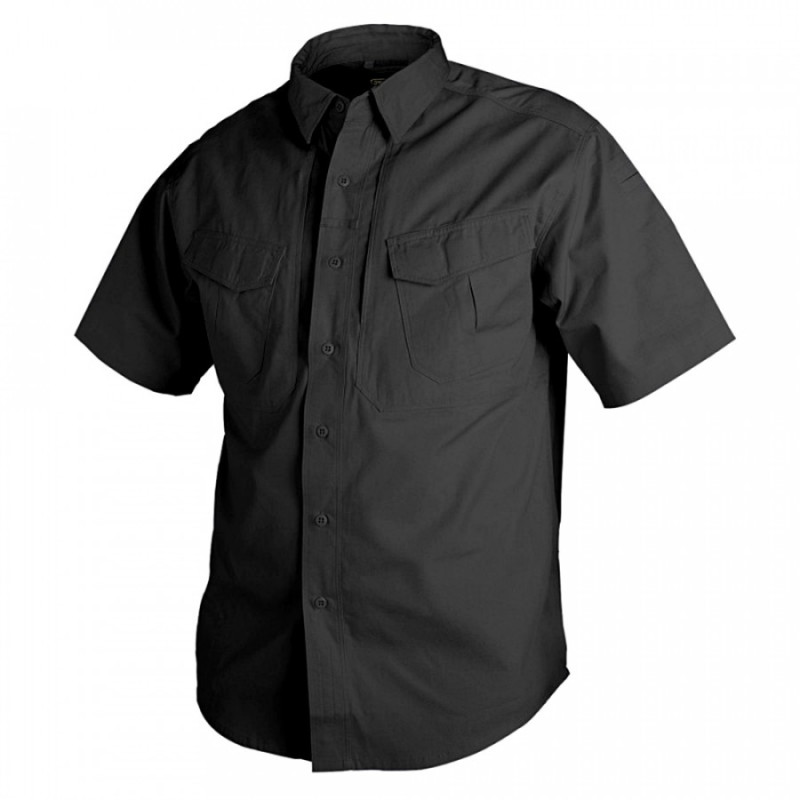DEFENDER shirt with crocodilians - Canvas (170gm²)
