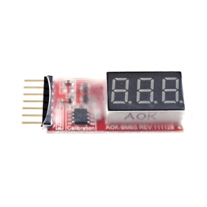 Індикатор напруги для Li-Po батарей 2S-6S [AOK]