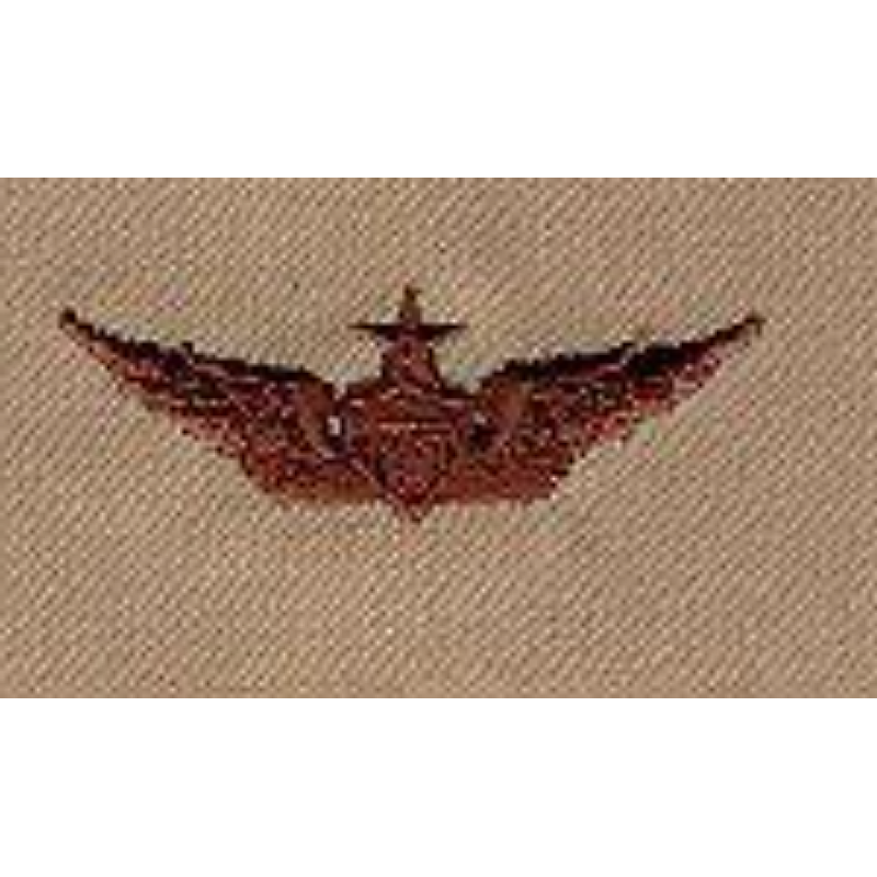Нашивка US Army Senior Aviation (Aircraft Crewman) - Desert DCU