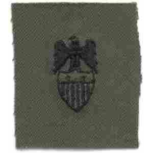 Нашивка US Army Aide Major general - Olive Green