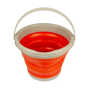Відро TRC-092 складане силіконове, 5 л - orange